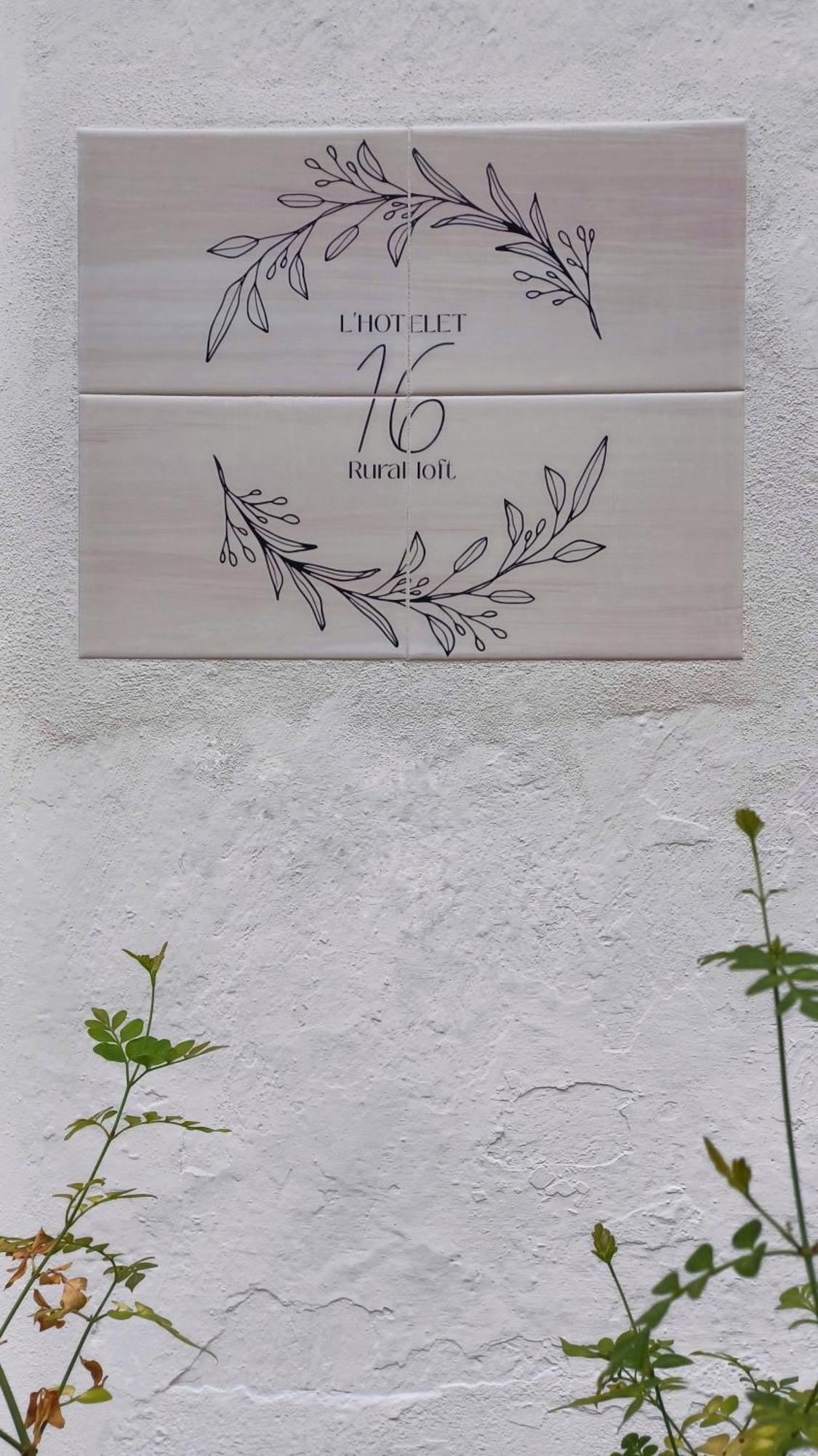 L'Hotelet 16 Rural Loft Bárig Zewnętrze zdjęcie